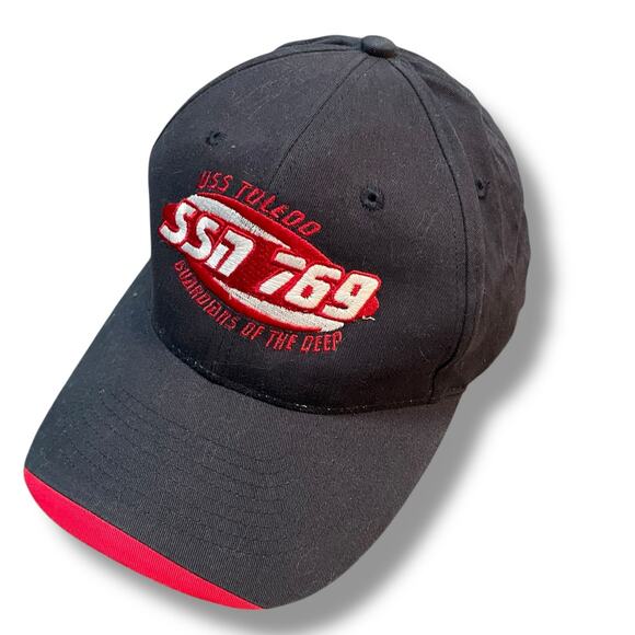 USS Toledo SSN-769 Submarine Cap Hat US Navy Hook & Loop Falcon Headwear Gift - Picture 13 of 13
